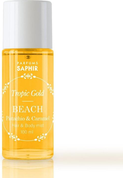 Produktbild Saphir Tropic Gold (100 ml, Body Mist, Körper- & Haarduftspray, Karamell, Pistazie)