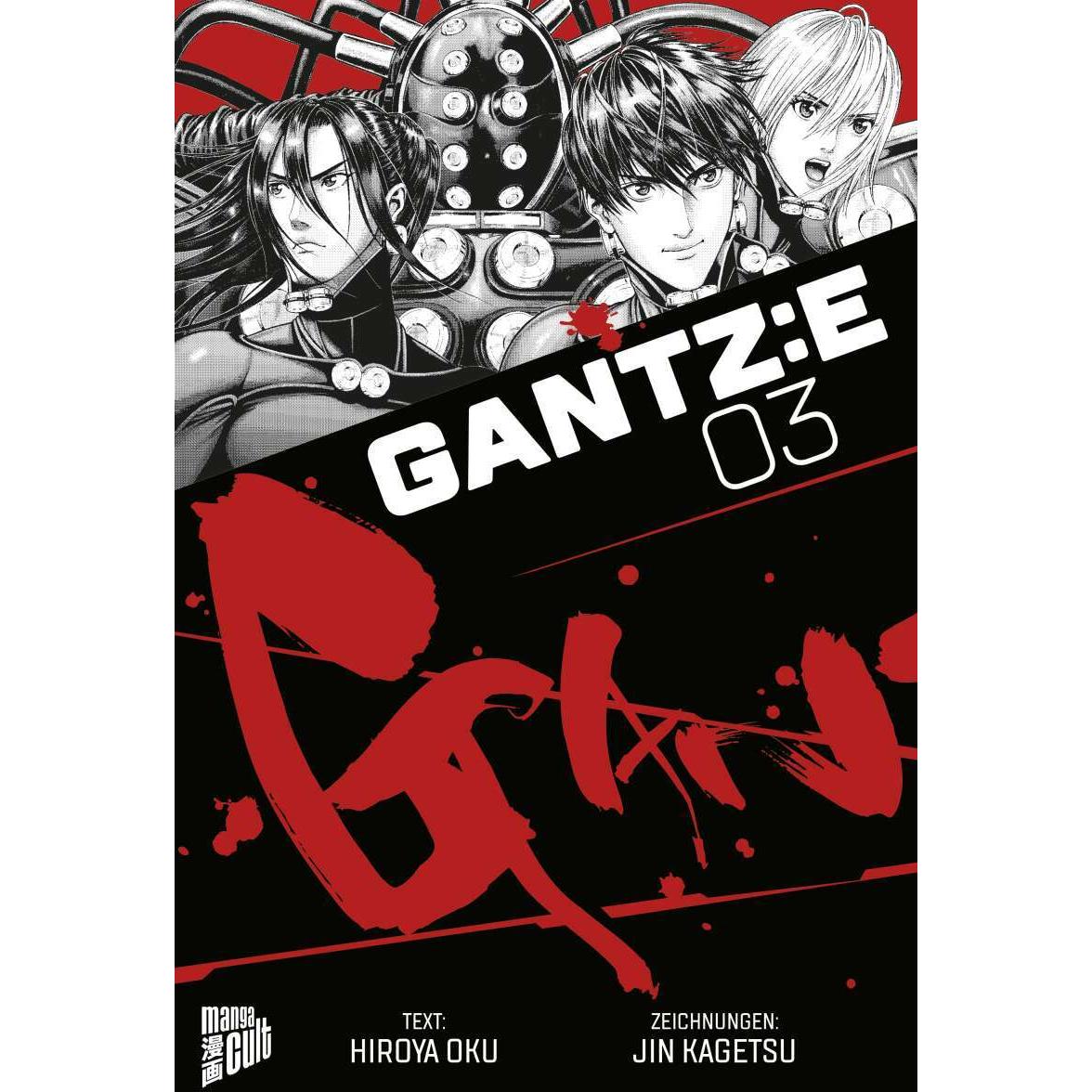 Gantz:e 3, Belletristik von Jan-Christoph Müller, Hiroya Oku, Jin Kagetsu