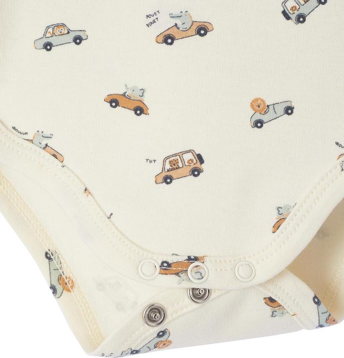 Actual product image Vertbaudet Bio-Kollektion: Baby Geschenk-Set aus Body, Latzhose, Mütze & Cordjacke (68)