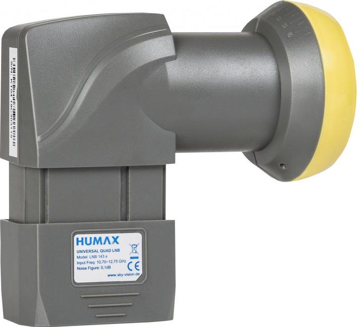 Actual product image Humax L1940 - F - 4 cm - Black - Green (Quattro LNB, 40mm)