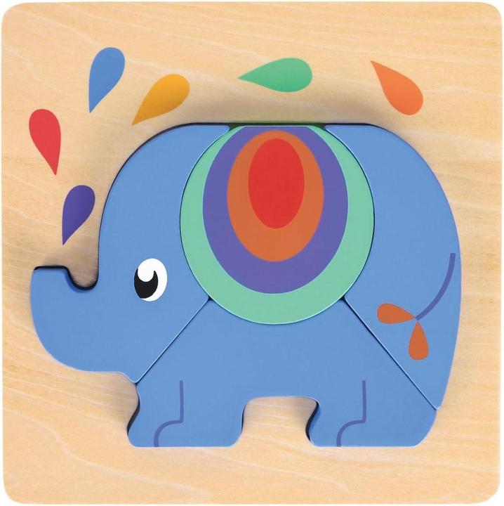 Immagine prodotto Spielba Puzzle-Set mit Panda, Elefant, Giraffe