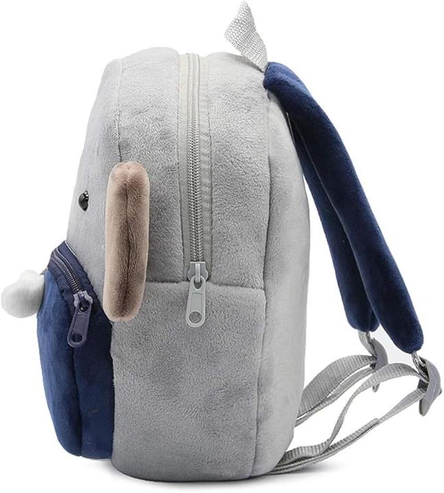 Immagine prodotto Only-Bags.Store Zaino in poliestere per la scuola, zaino in peluche con animali simpatici, borsa piccola per le