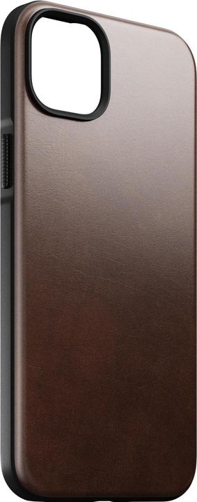 Actual product image Nomad Back Cover Modern Leather Horween iPhone 14 Plus Brown (Apple iPhone 14 Plus)