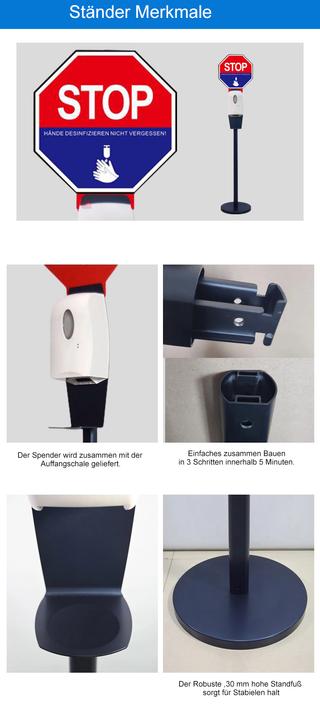 Image du produit cyoo Distributeur de désinfection sans contact Premium