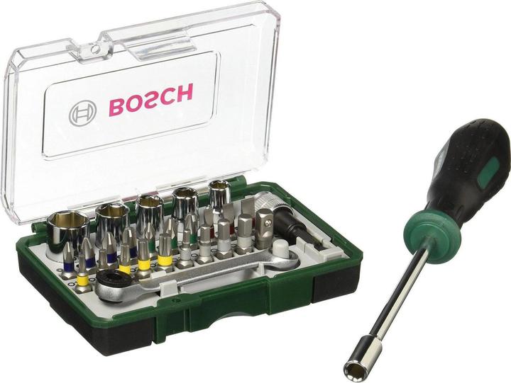 Produktbild Bosch Zubehör Bit-Set (Innensechskant, Kreuz Pozidriv PZ, Schraubschlitz)