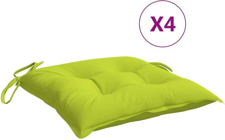Produktbild vidaXL 10-tlg. Garten-Lounge-Set mit Kissen (50 x 50 x 7 cm)