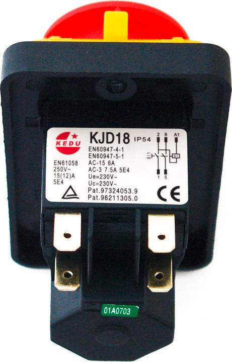 Actual product image Dema Main switch