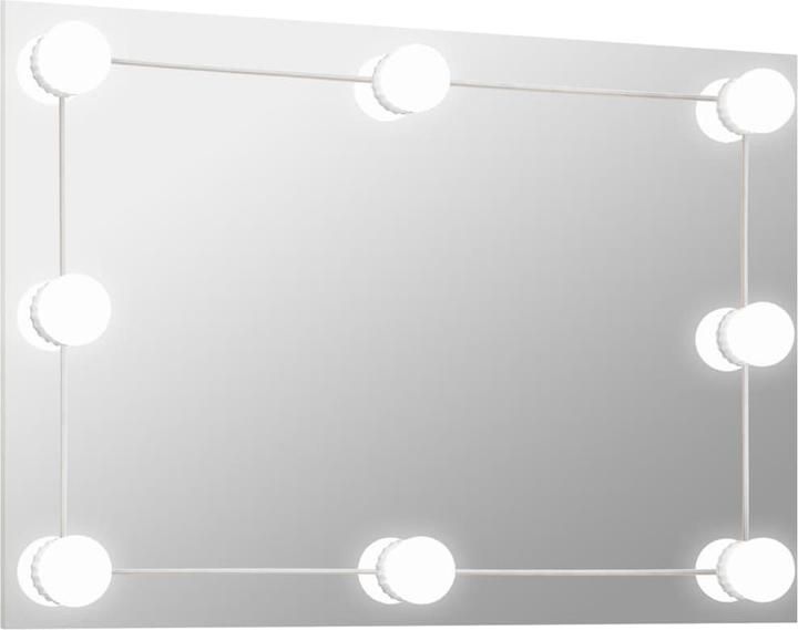 Produktbild vidaXL Wandspiegel mit LED-Leuchte (60 x 40 cm)