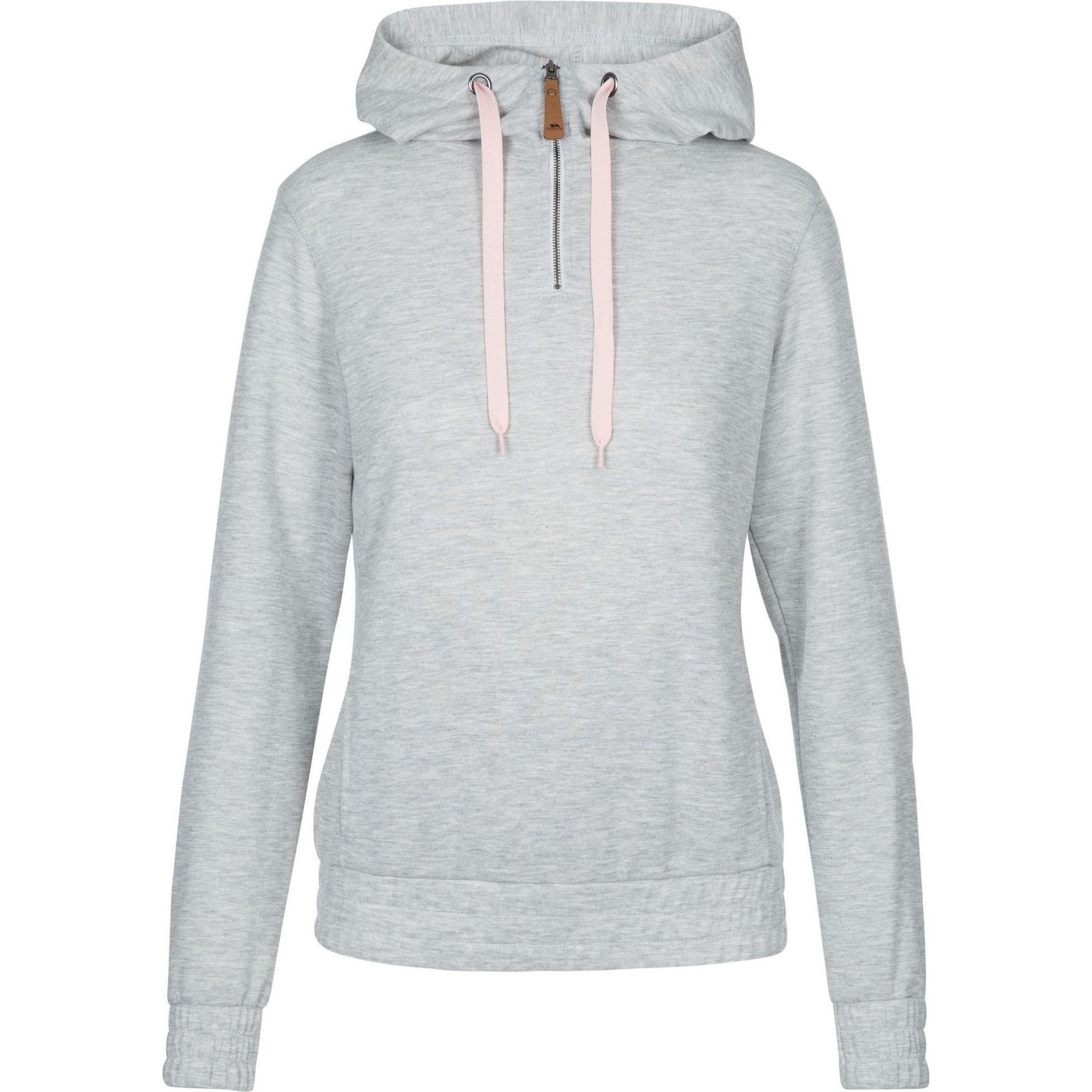Trespass, Damen, Pullover, MAREN Damen Shirt mit Reissverschluss, Grau, (M)