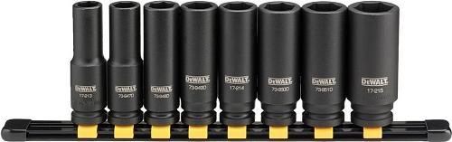 Actual product image DeWalt ZESTAW NASADEK UDAROWYCH 8cz. 1/2 (15 mm, 16 mm, 18 mm, 13 mm, 24 mm, 23 mm, 17 mm, 21 mm, 14 mm, 19 mm, 20 mm, 22 mm)