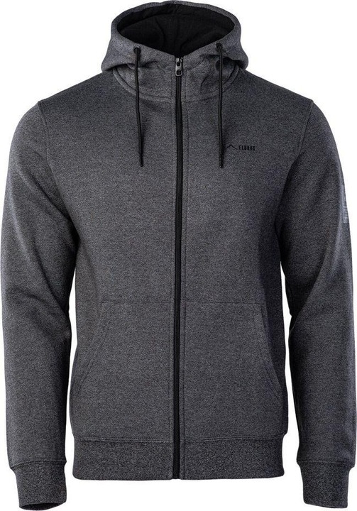 Elbrus BLUZA CHIANO DARK Gray MELANGE / Black XL (XL)