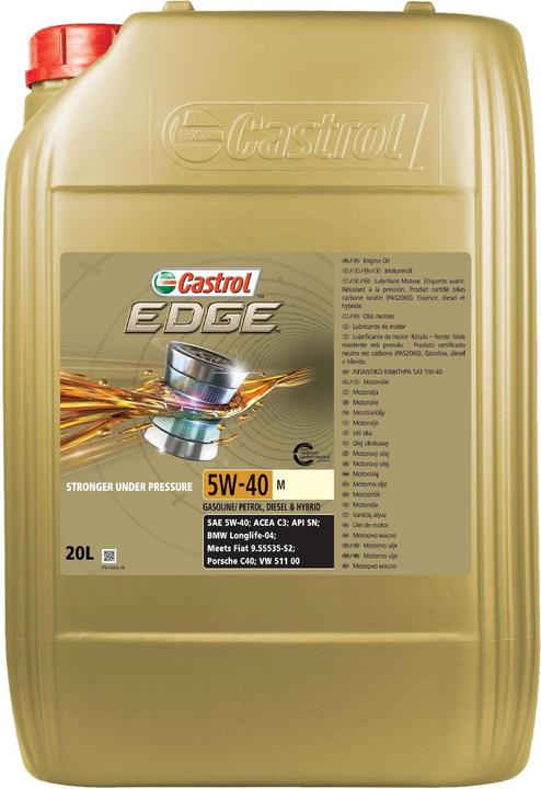 Produktbild Castrol Edge 5W-40 M (20 l, SAE 5W-40)