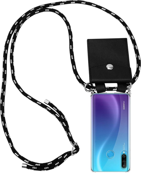 Produktbild Cadorabo TPU Handy Kette SILBER Cover