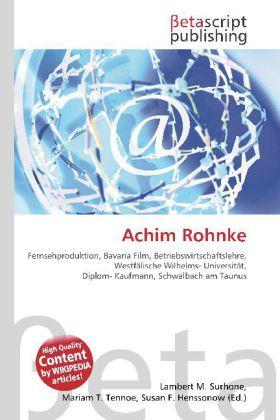 Produktbild Achim Rohnke (Deutsch, 2010)