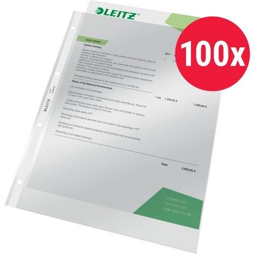 Image du produit Esselte LEITZ Pochettes de pointage Super Premium - 100 pcs. (A4, 100x)