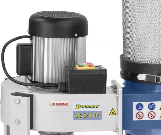 Produktbild Bernardo Cantina Bernardo - Absauganlage mit Feinstaubfilterpatrone DC250 CF / 230 V (Absauganlage)