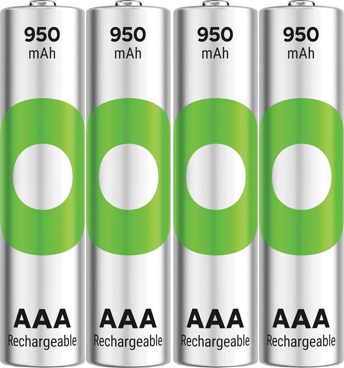 GP Batteries ReCyko (4 pz., AAA, 950 mAh)
