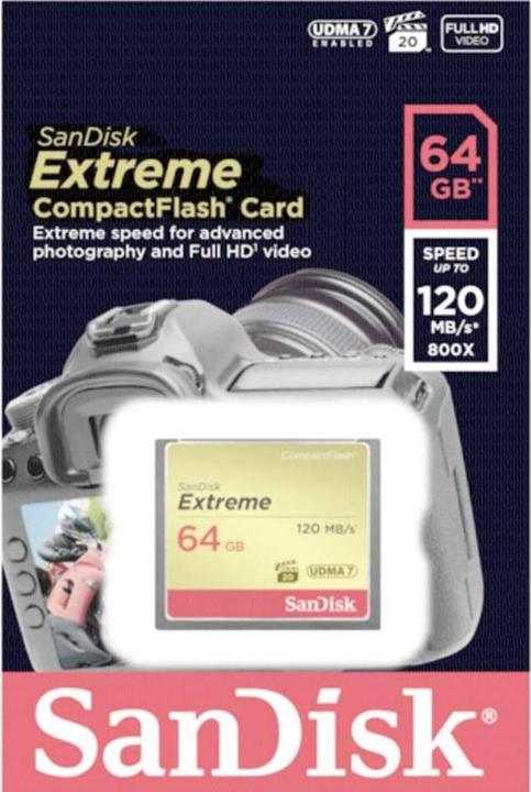 Produktbild SANDISK Extreme (64 GB, CF)