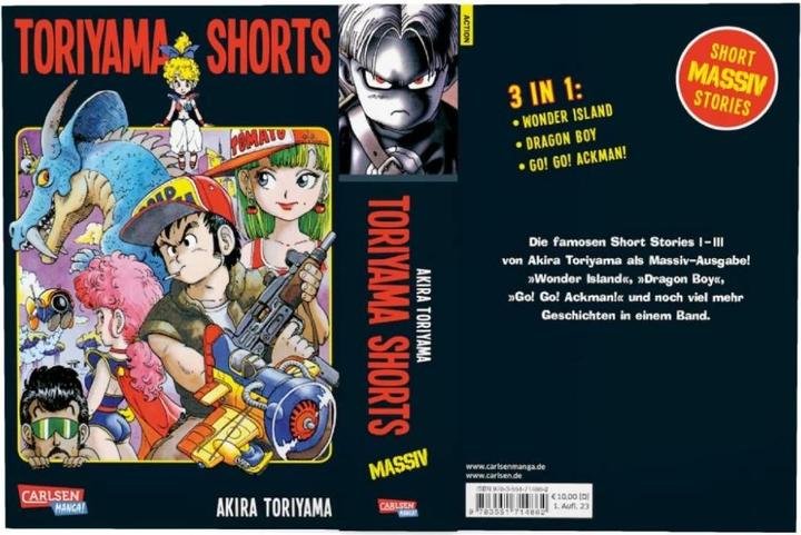 Actual product image Toriyama Shorts Massiv (German, Akira Toriyama, 2023)