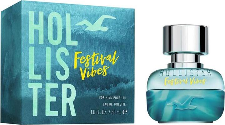 Actual product image Hollister Festival Vibes For Him Edt Spray 30ml (Eau de toilette, 30 ml)