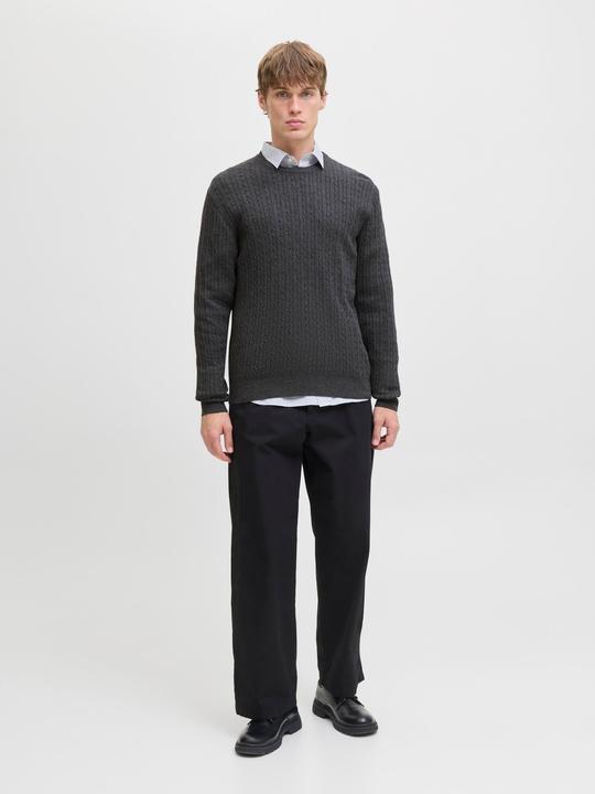 Produktbild Jack & Jones Jjeemil Knit Cable Crew Neck Noos (L)