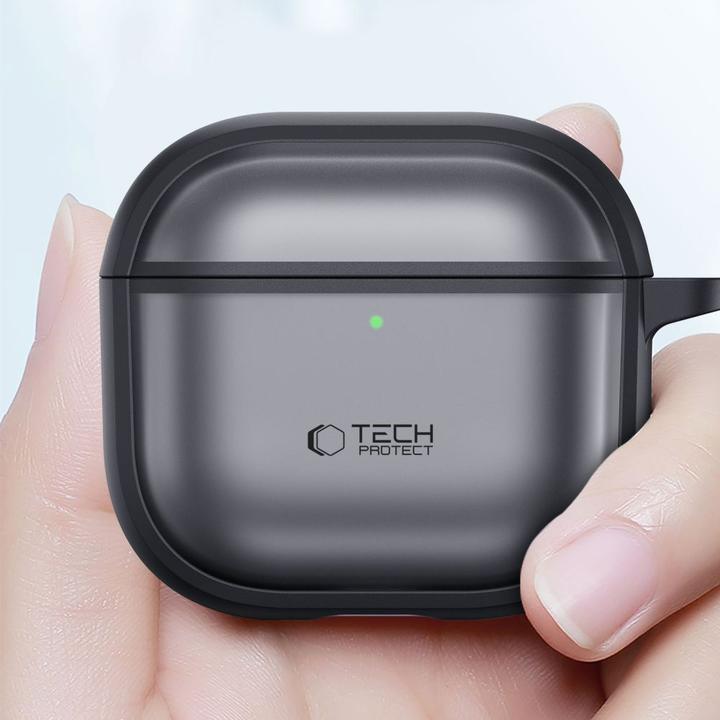 Produktbild Tech-Protect Magmat Apple Airpods Pro 3 Matt Schwarz (Ladecase Hülle)