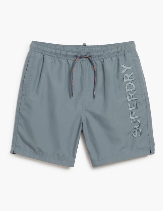Actual product image Superdry 17" Premium Badeshorts mit Stickerei (S)