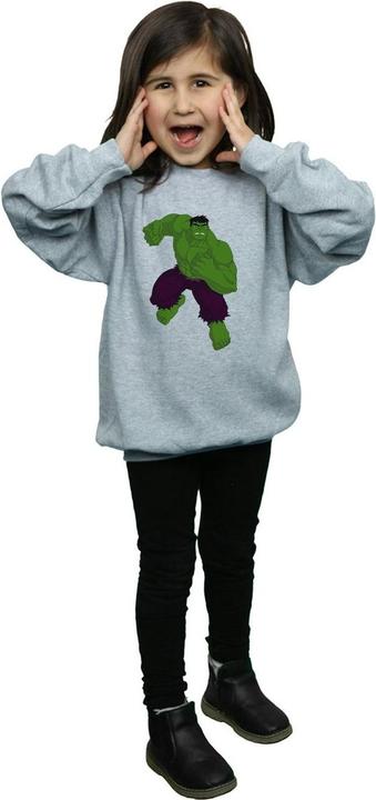 Image du produit - Sweat HULK SIMPLE - Fille (128)