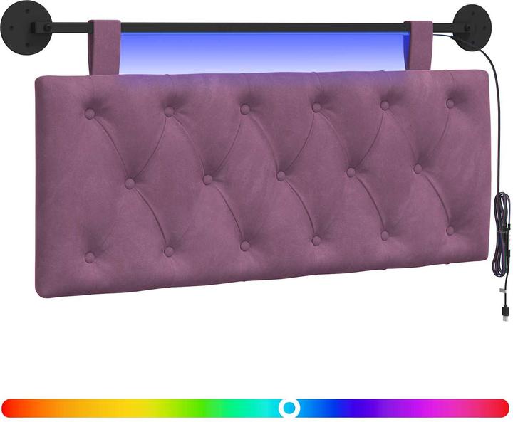 Actual product image vidaXL Modernes Kopfteil (110 x 7 x 55 cm)
