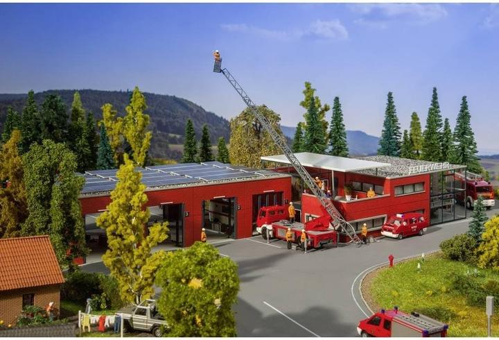 Image du produit Faller 130160 H0 Caserne de pompiers moderne