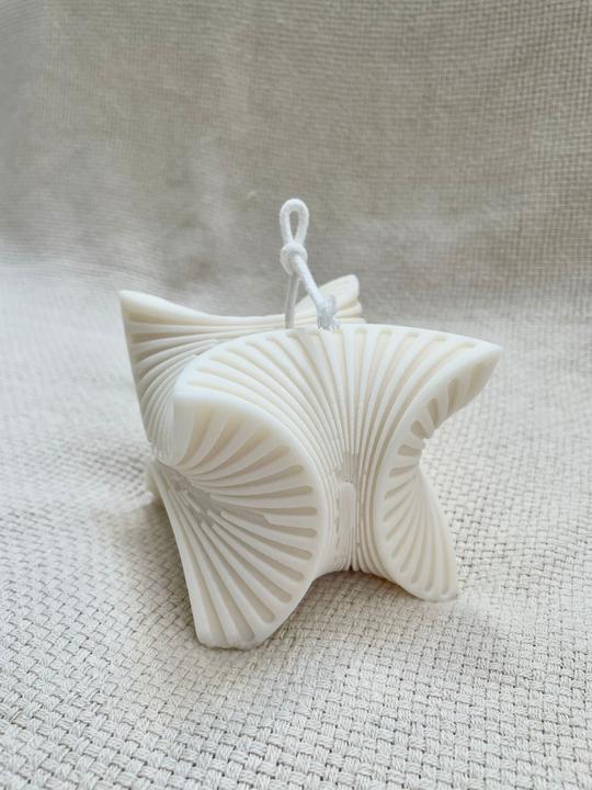 Image du produit Santabarbara Interior Design Bougie Fashionista 9 cm x 9 cm, Nature, 1 pièce (1 pcs)