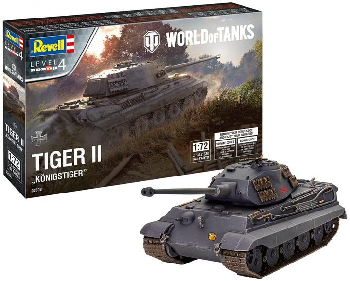 Immagine prodotto Revell Tiger II Ausf.B King Tiger-World of Tanks