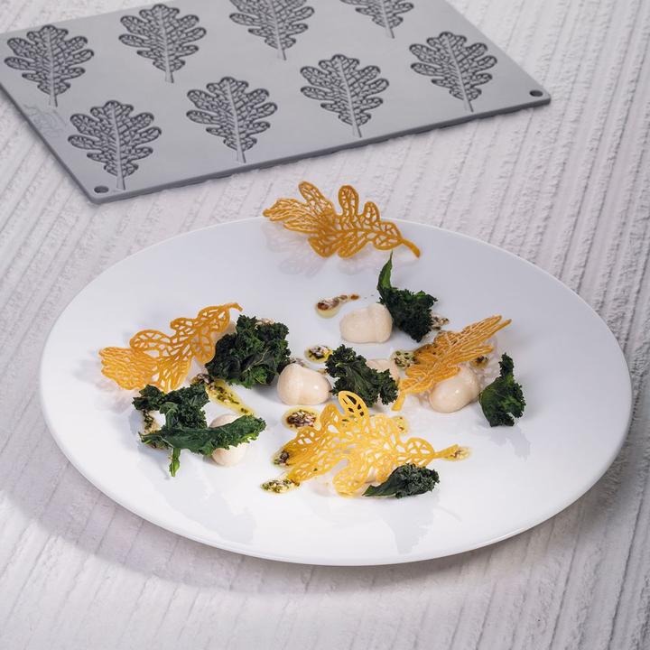 Produktbild Pavoni Silikonform Hüppen Eichenblatt