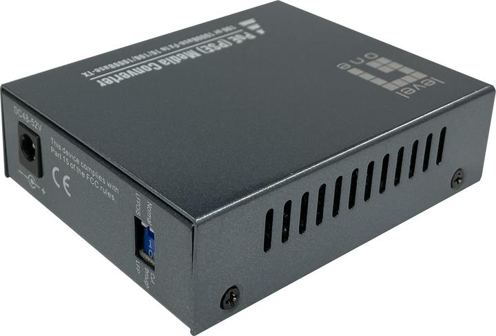 Actual product image LevelOne Konverter GVT-2014 10/100/1000T>RJ45 to SC SM 20km (Converters)