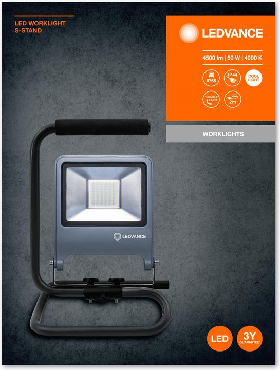 Actual product image Ledvance LED construction spotlight (4500 lm)