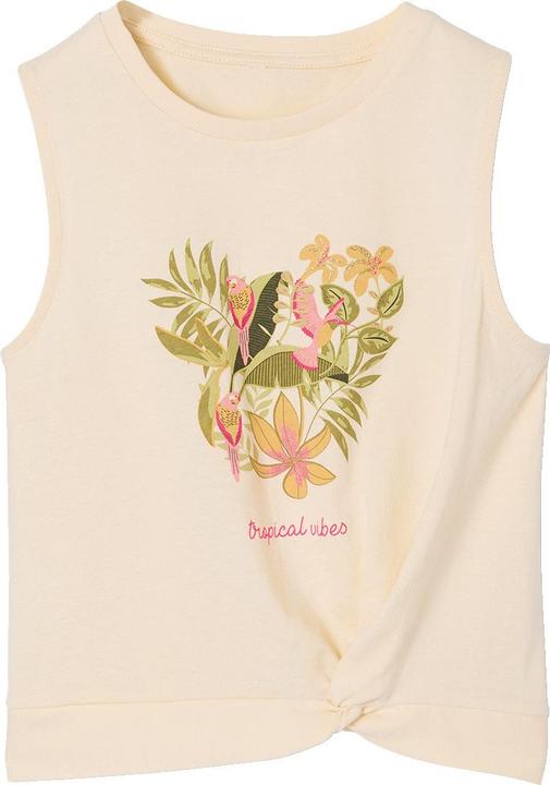 Produktbild Vertbaudet Top mit Print und Knoten Mädchen (140)