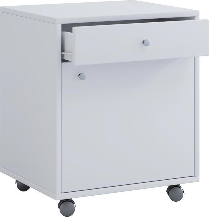 Produktbild VCM Holz Büroschrank Rollcontainer Masola mit Schublade (45 x 38 x 54 cm)