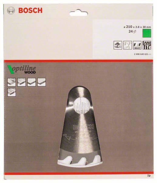 Produktbild Bosch Professional Zubehör PRO Wood Kreissägeblatt, 210 x 2.8 x 30 mm