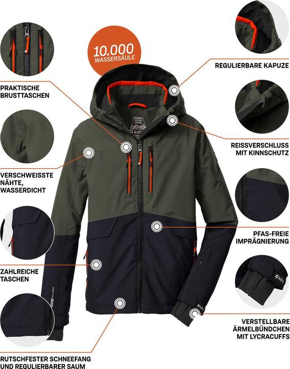 Immagine prodotto Killtec Boy's KSW 201 Ski Jacket (152)