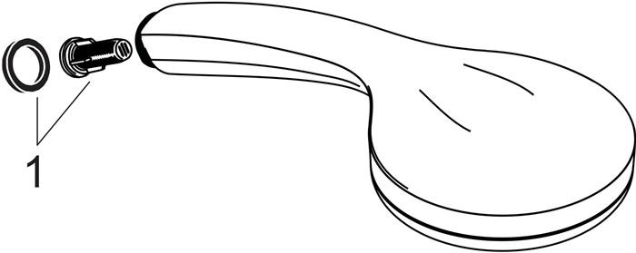 Actual product image hansgrohe Croma 100 Multi (3 Beam types, 19 l/min)