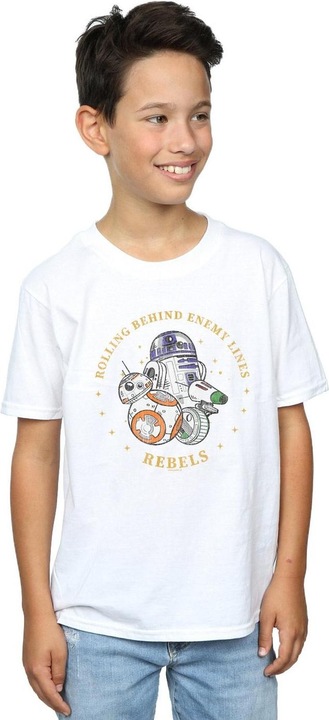 Actual product image Star Wars Boys The Rise Of Skywalker Rolling Behind Enemy Lines T-Shirt (140, 146)