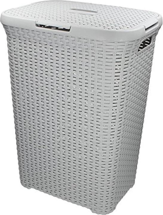 Actual product image Keter Kosz na pranie Curver Natural Style 60L jasny szary (46800) (60 l)