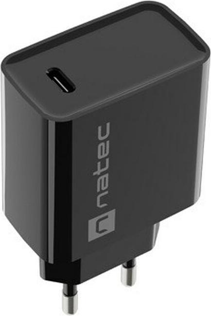 Produktbild Genesis Natec ładowarka Sieciowa Ribera USB-C 20w Power Delivery Czarna Nuc-2060 (20 W)