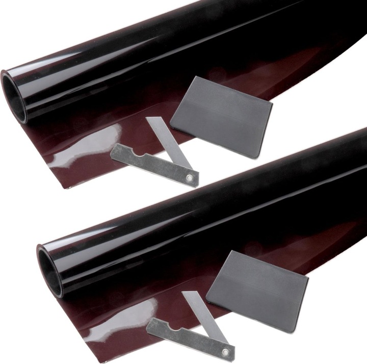 Produktbild Dunlop 2er-Set Auto Sonnenschutzfolie, ScheibentÃ¶nungsfolie, 300 x 50 cm