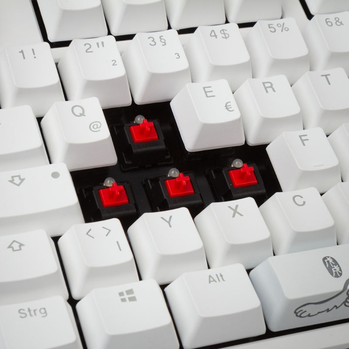 Actual product image Ducky One 2 White Edition (DE, Cable)