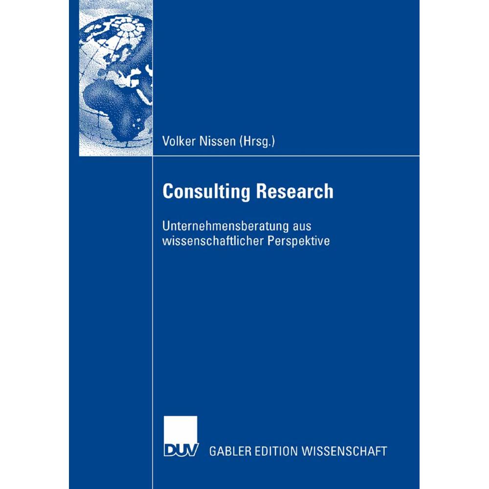Consulting Research, Fachbücher von Volker Nissen