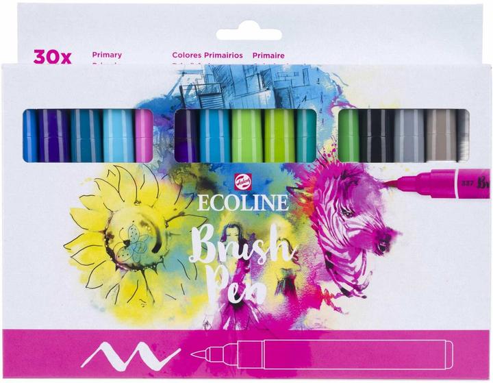 Talens Ecoline (Multicolore, 30 x)