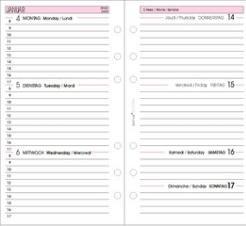 Image du produit Bind Encart de calendrier (A6, 1 jour / 1 page)