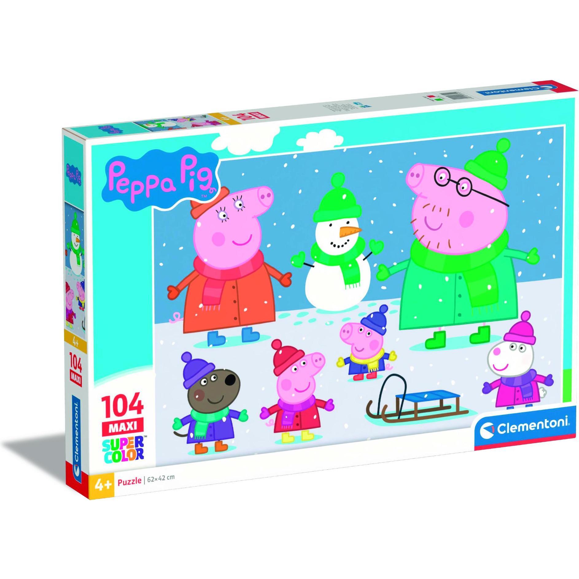 Clementoni Maxi Peppa Pig (104 Teile)