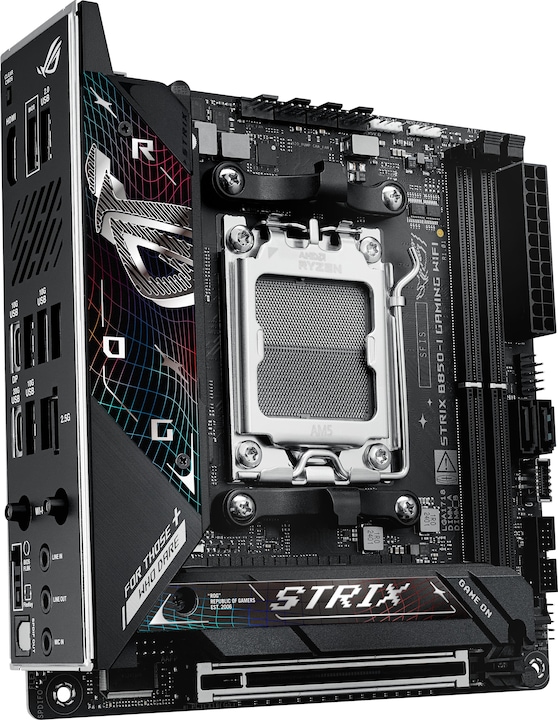 Actual product image ASUS ROG STRIX B850-I GAMING WIFI (AM5, AMD B850, Mini-ITX)